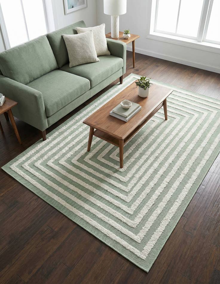 Detail image of 4' 5 x 6' Sabrina Soto Casa Toluca Rug