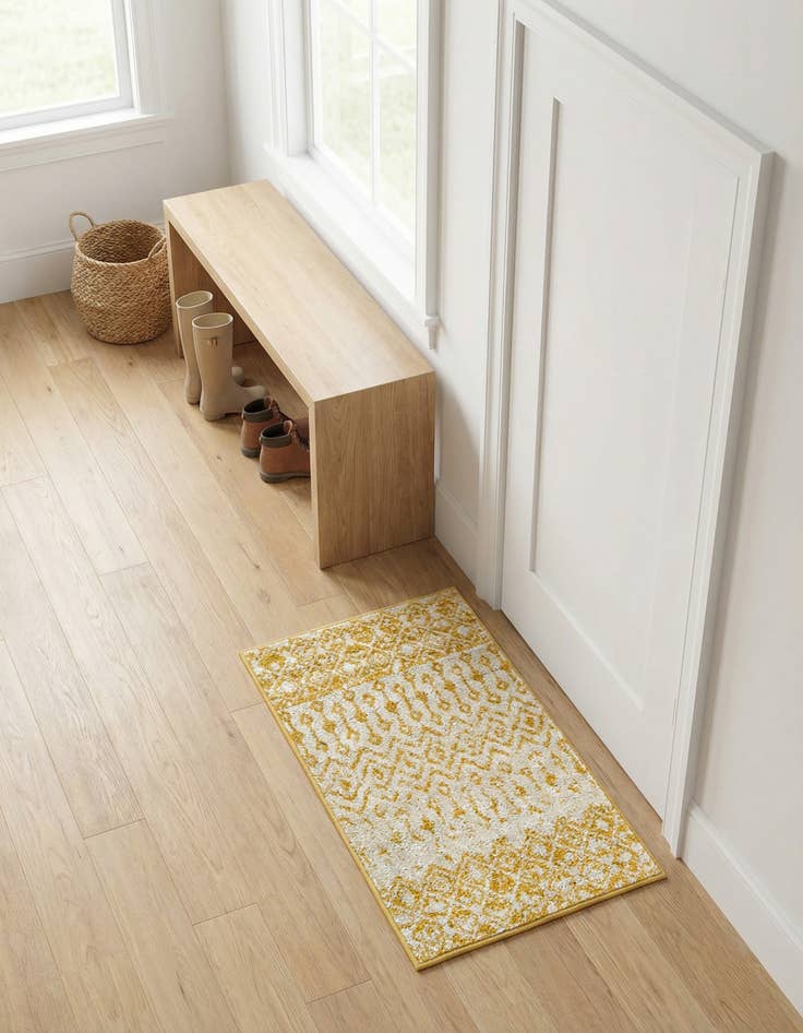 Detail image of 2' x 3' Moroccan Trellis Rug