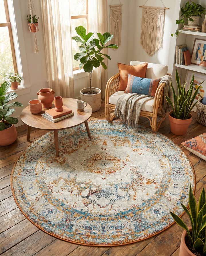 245cm x 245cm Venice Alfombra redondo