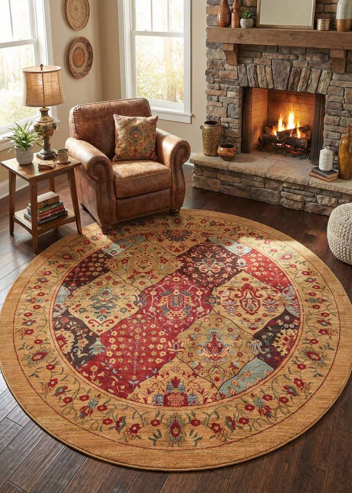 8' x 8' Kensington Round Rug