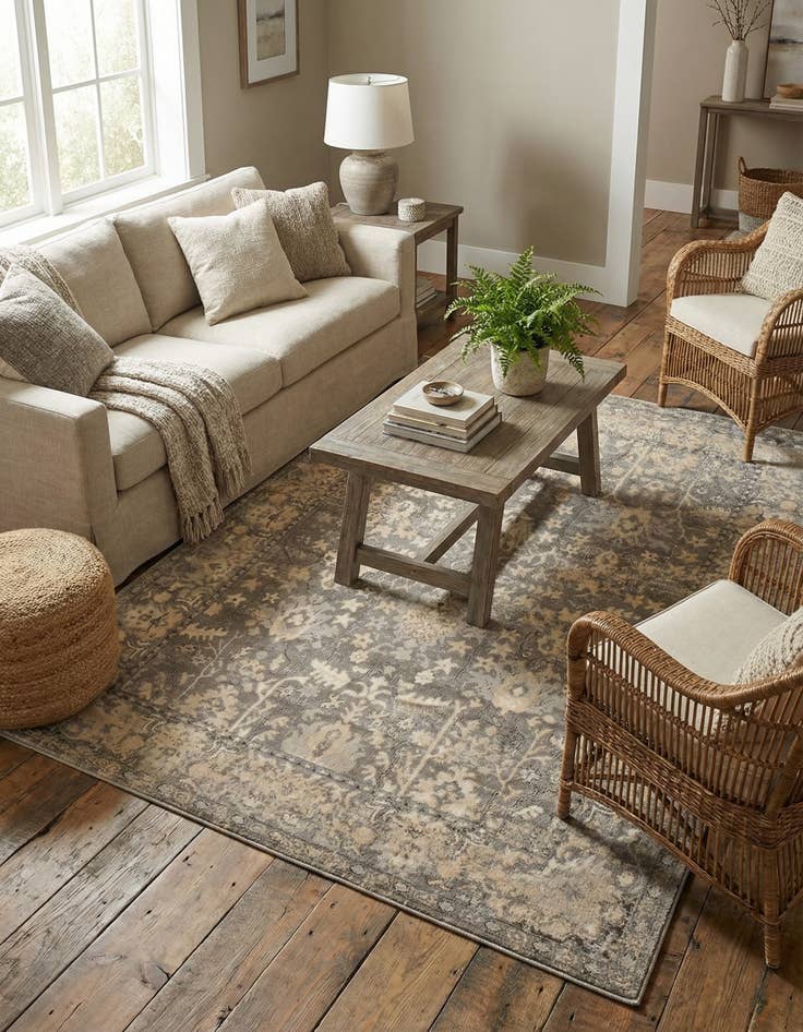 Detail image of 5' 3 x 7' Oregon Rug