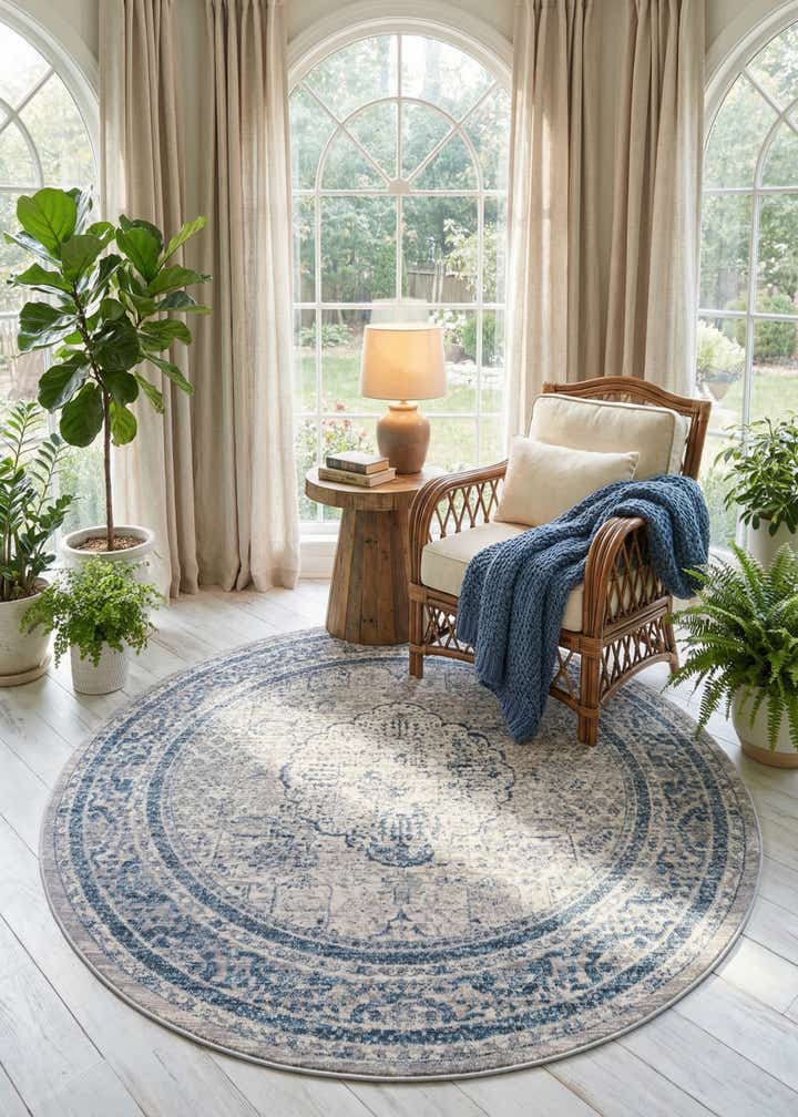6' x 6' Noble Round Rug