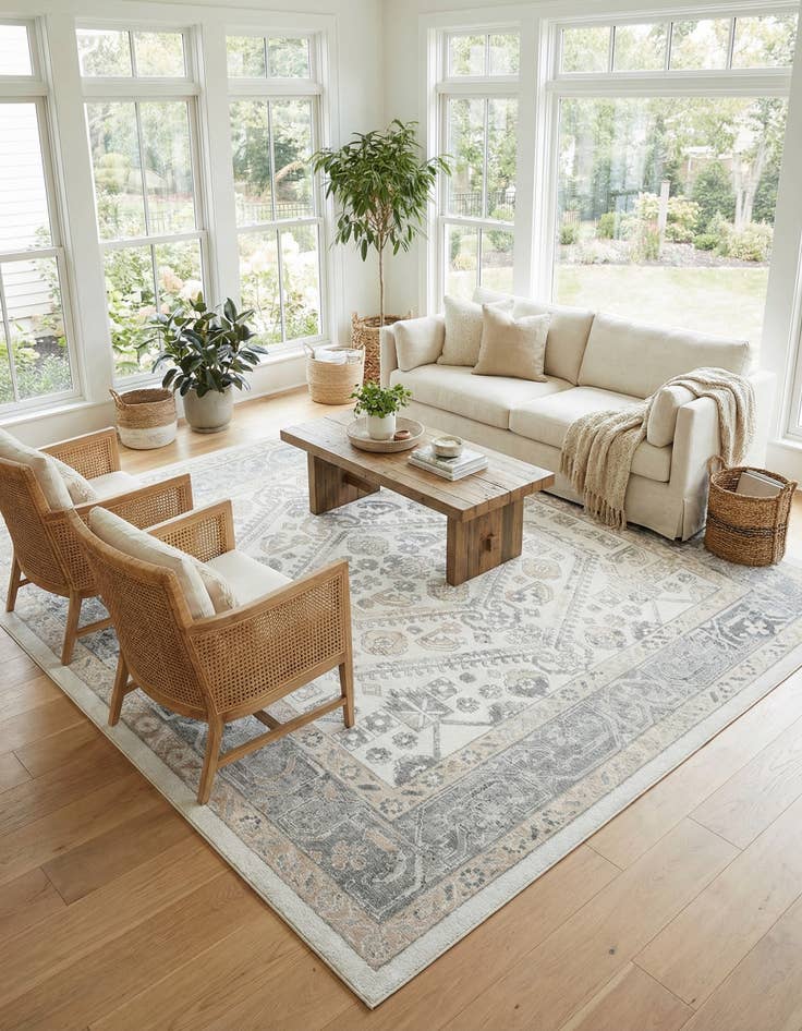 Detail image of 10' x 10' Aurelia Square Rug