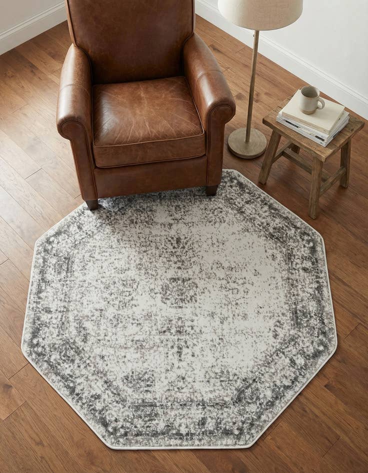 Detail image of 4' x 4' Monaco Octagon Rug