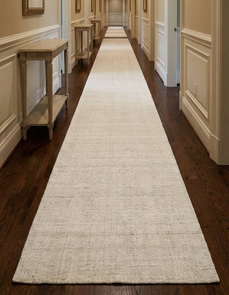 Detail image of 3' 3 x 16' 5  Hand Woven Jill Zarin English Manor Wool Runner Rug