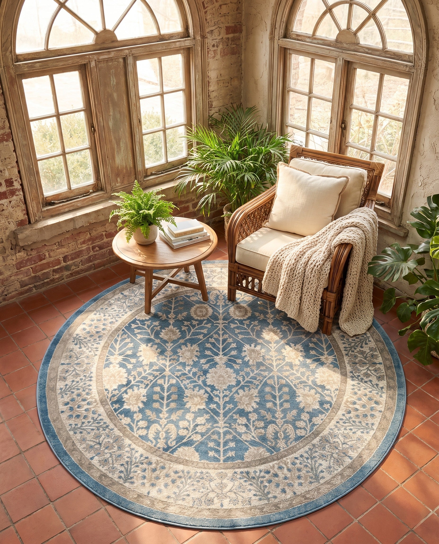 7' 3 x 7' 3 Viola Round Rug