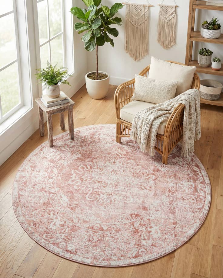 Detail image of 7' x 7' Oxford Round Rug