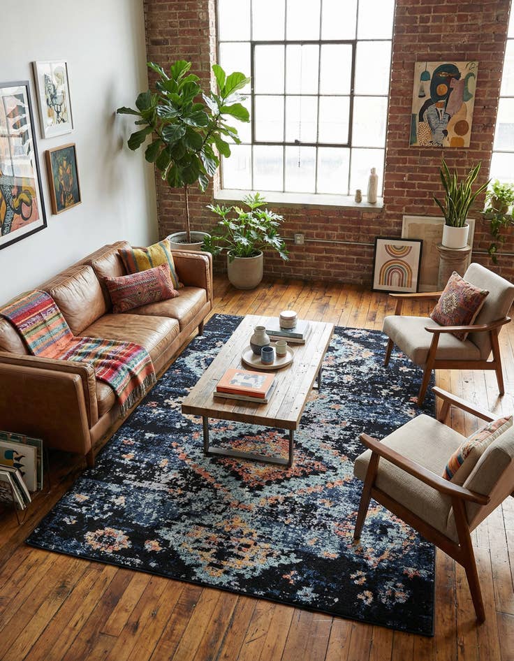 Detail image of 5' x 8' Morocco Rug