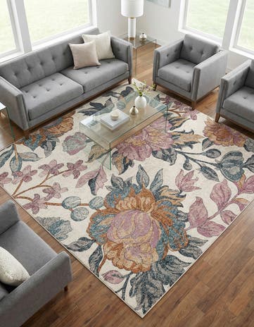 Blossom Square Rug