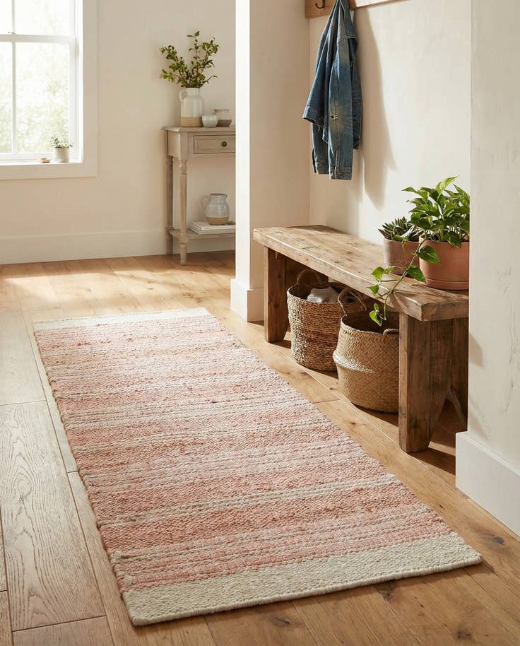 Detail image of 2' x 5' 1 Hand Woven Lariat Runner Rug