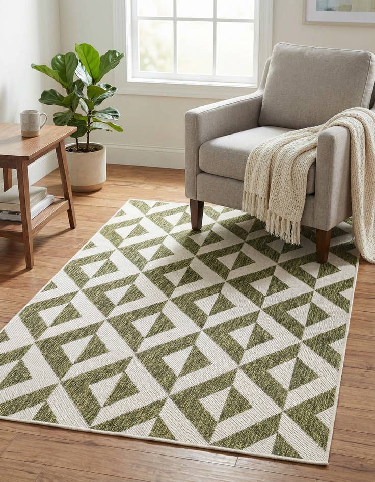 Detail image of 3' x 5' 3 Washable Jill Zarin Napa Indoor / Outdoor Rug