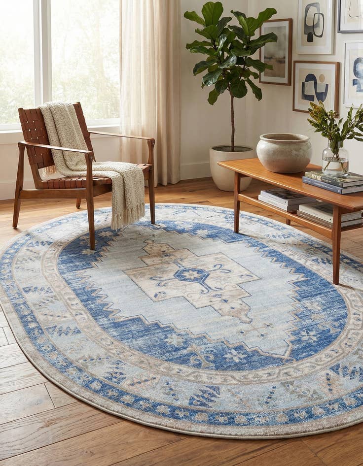 Detail image of 8' x 10' Whitney Oval Rug