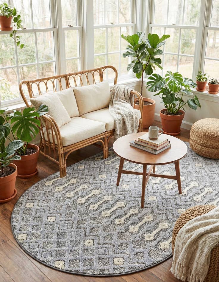 Detail image of 4' x 6' Arlo Oval Rug