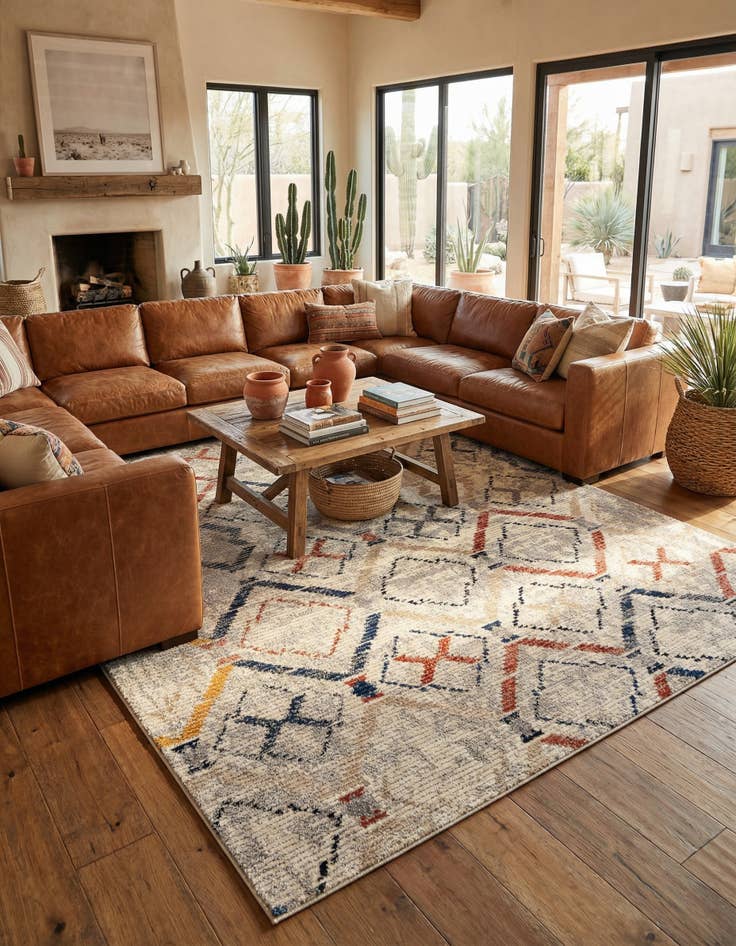 Detail image of 10' x 14' Tucson Rug