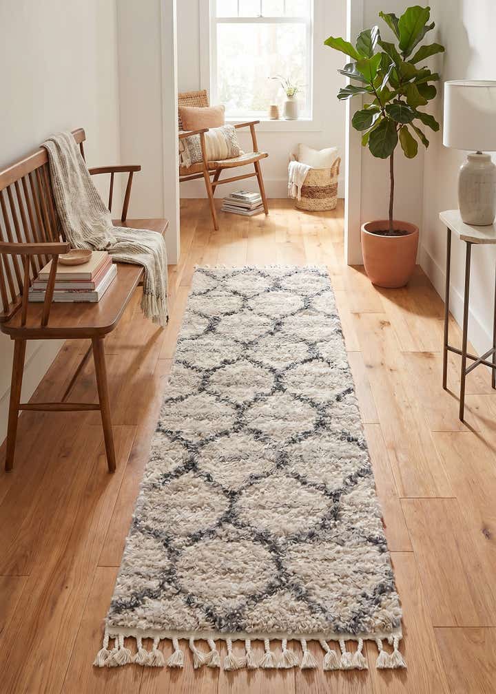 2' 2 x 6' Lagom Shag Runner Rug