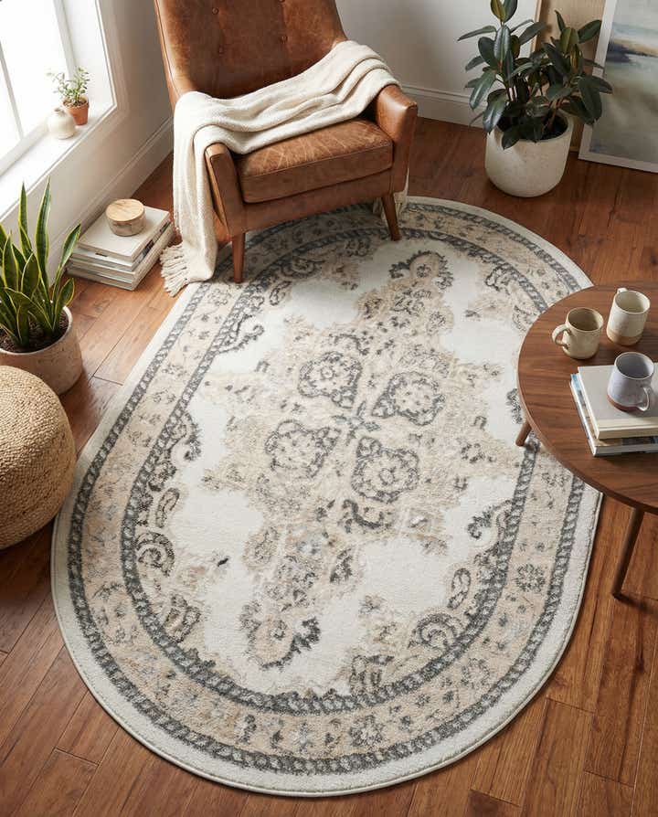 120cm x 185cm Parker Oval Teppich