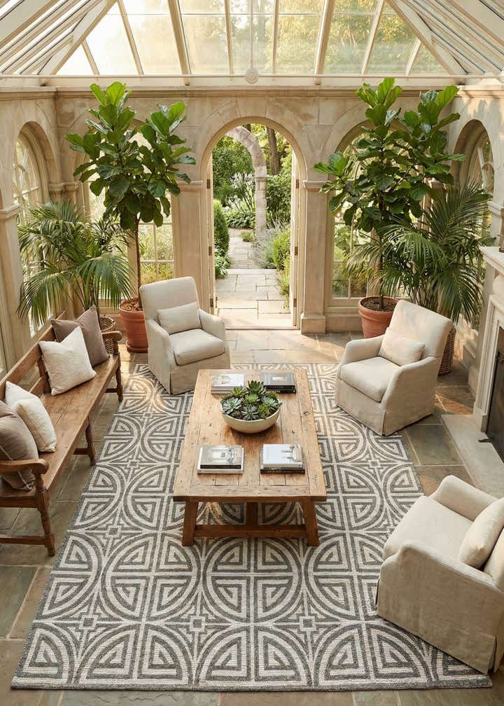 9' x 12' Hand Woven Chenille Jute Rug