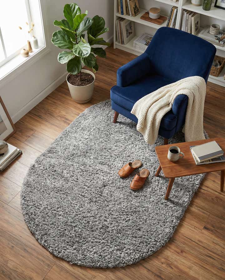 3' x 5' 3 Zermatt Shag Oval Rug