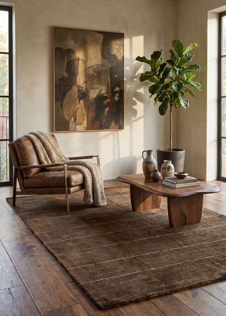 4' 7 x 6' 4 Juma Wool Rug