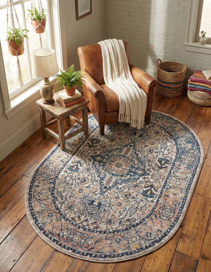 Detail image of 4' x 6' Lola Oval Rug