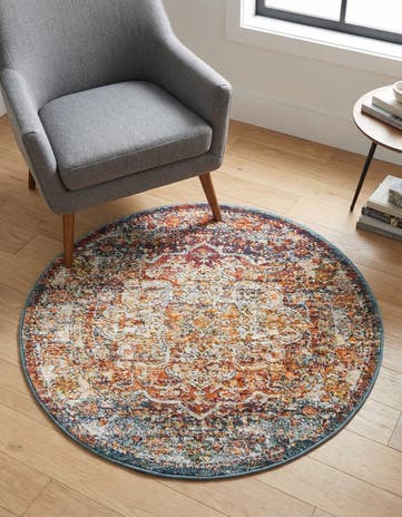 3' 3 x 3' 3 Isabella Round Rug