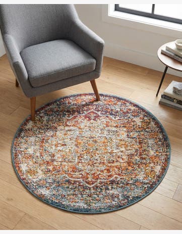3' 3 x 3' 3 Isabella Round Rug