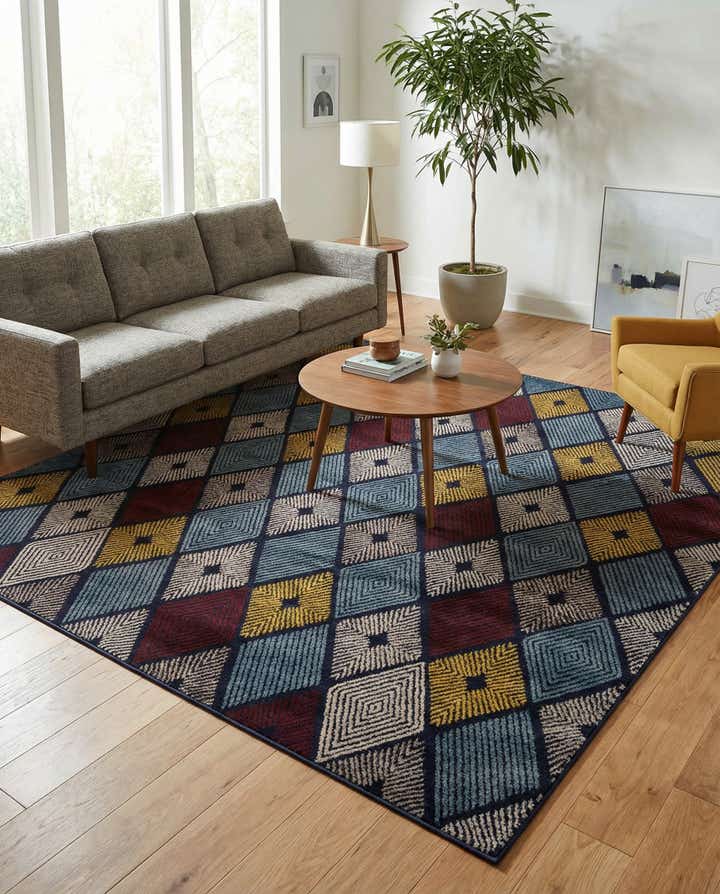 7' 10 x 7' 10 Laguna Square Rug