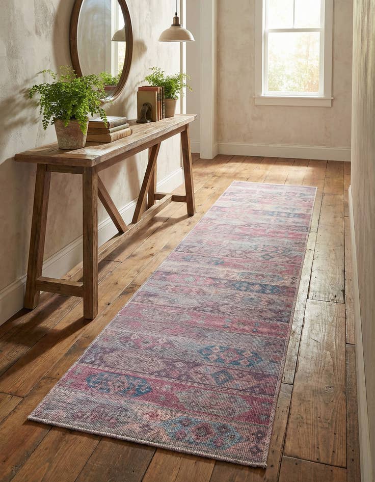 Detail image of 2' 7 x 12'  Washable Sisu Runner Rug