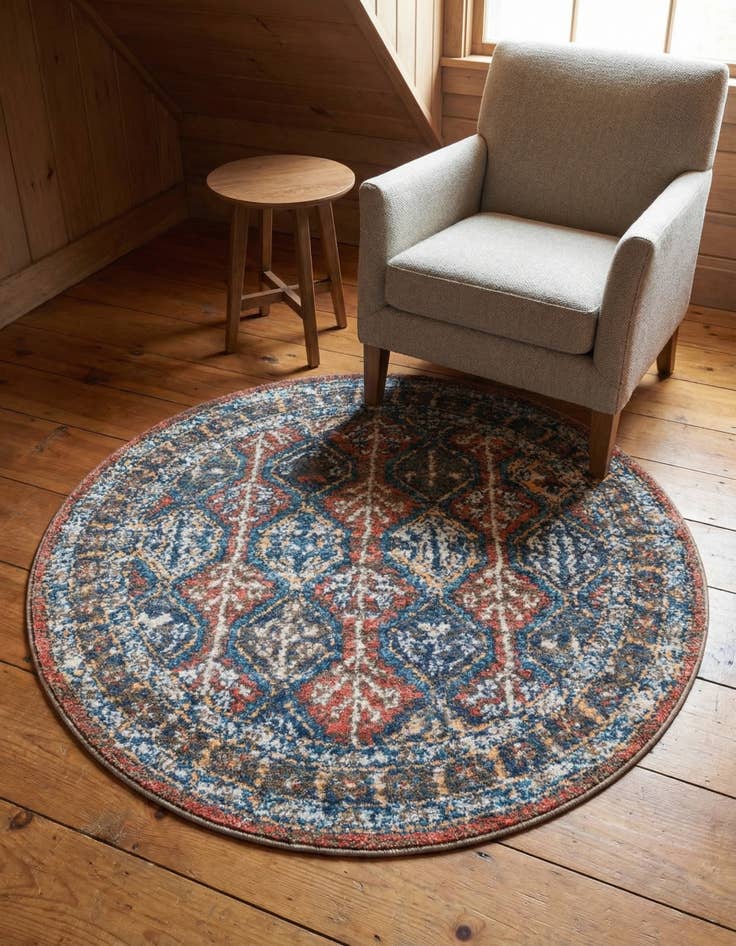 Detail image of 3' 3 x 3' 3 Aramis Round Rug