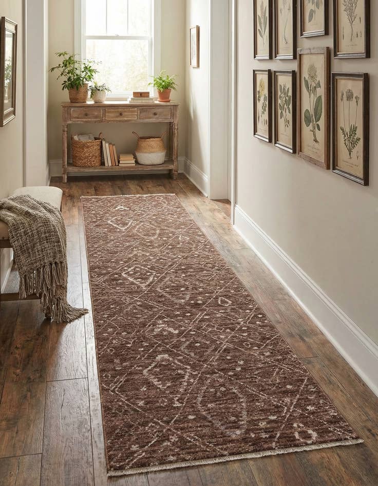 Detail image of 2' 7 x 12' 6 Grand Tradition Rug