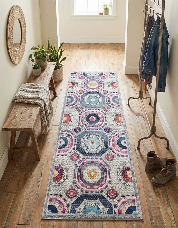 Detail image of 2' x 6' Budapest Runner Rug