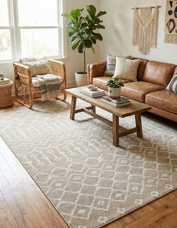 5' 3 x 8' Kasbah Trellis Rug