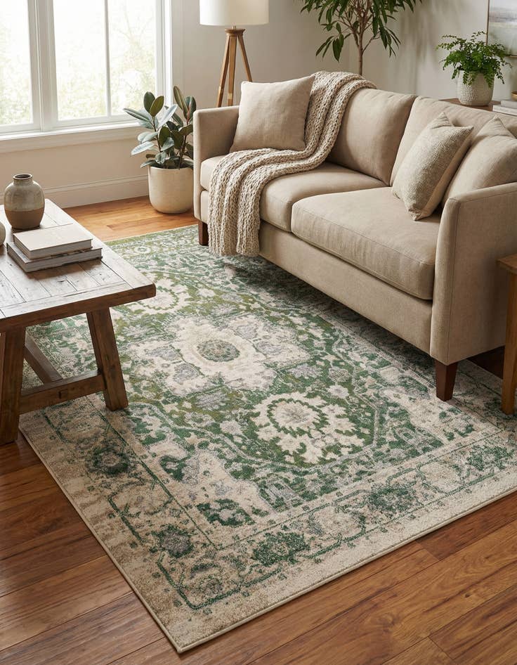 Detail image of  6' x 9' Madeline Vintage Rug