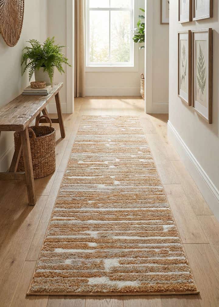 2' x 8' Sepia Runner Rug