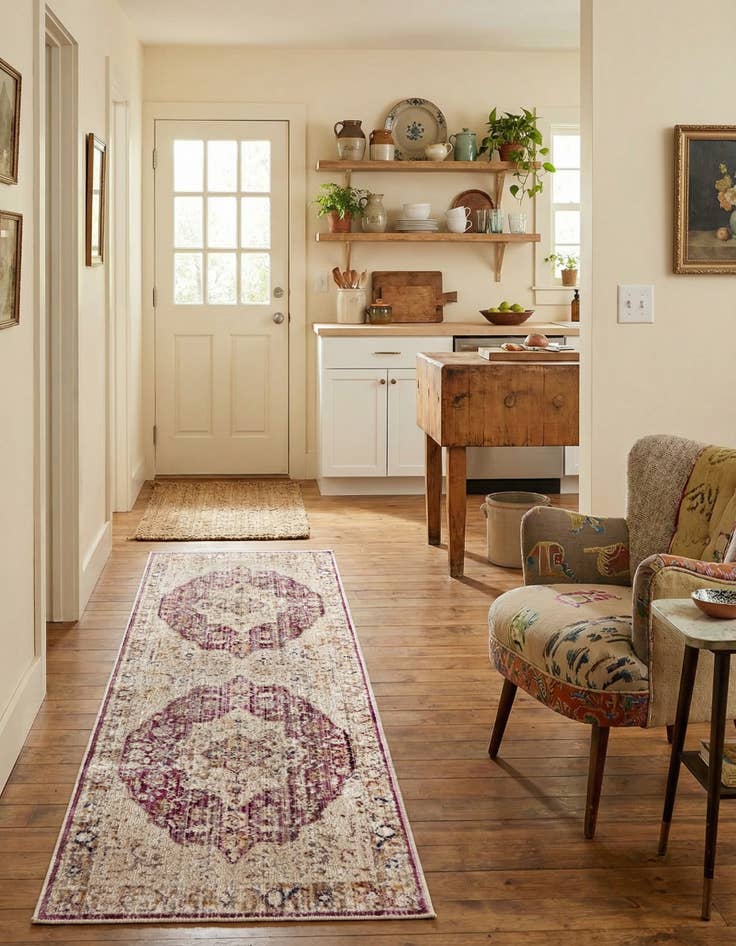 Detail image of 2' x 6' Deepa Runner Rug