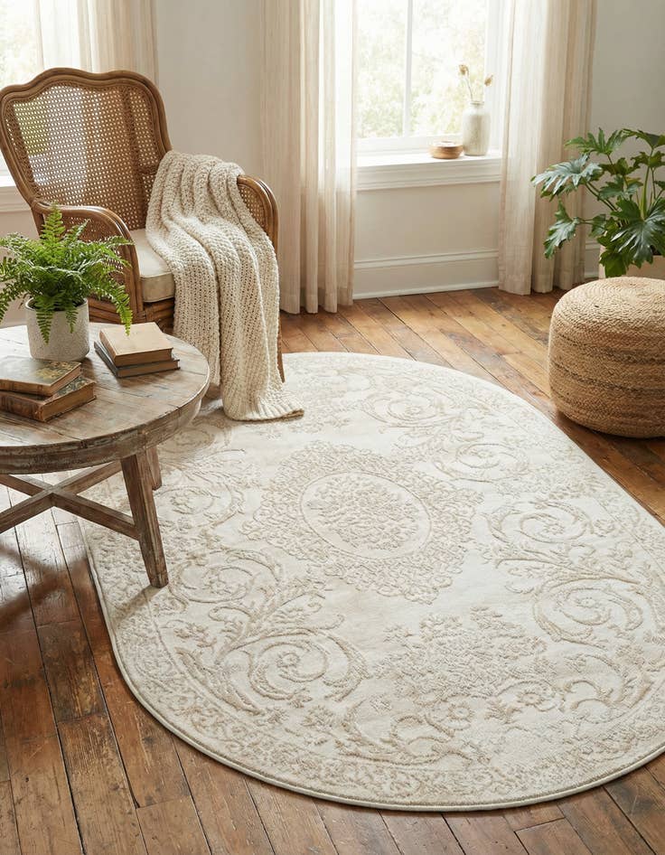 Detail image of 4' x 6' Finsbury Oval Rug