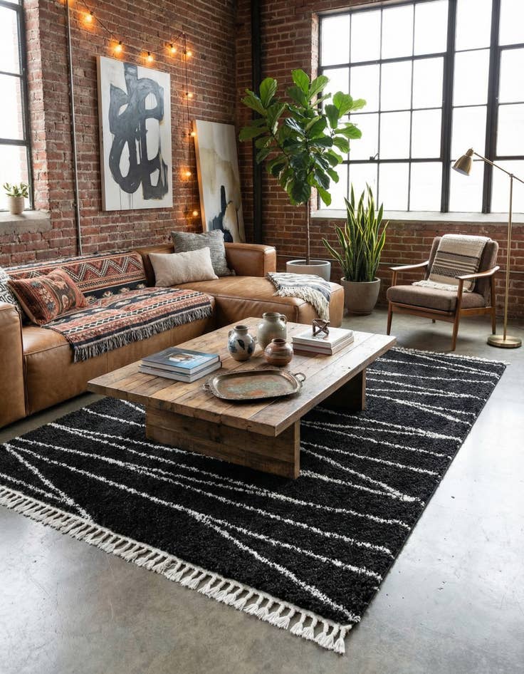 Detail image of 7' 10 x 10' Serenity Shag Rug