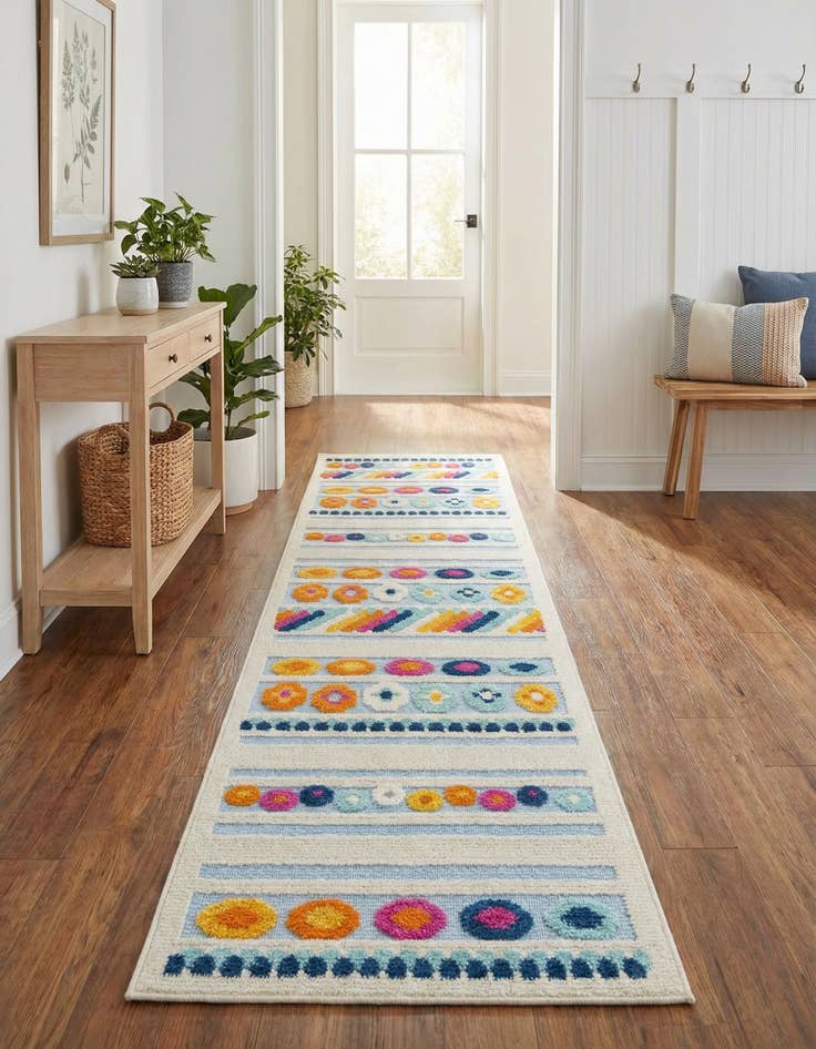 Detail image of 2' x 8' Easy-Clean Aruba Indoor / Outdoor Runner Rug