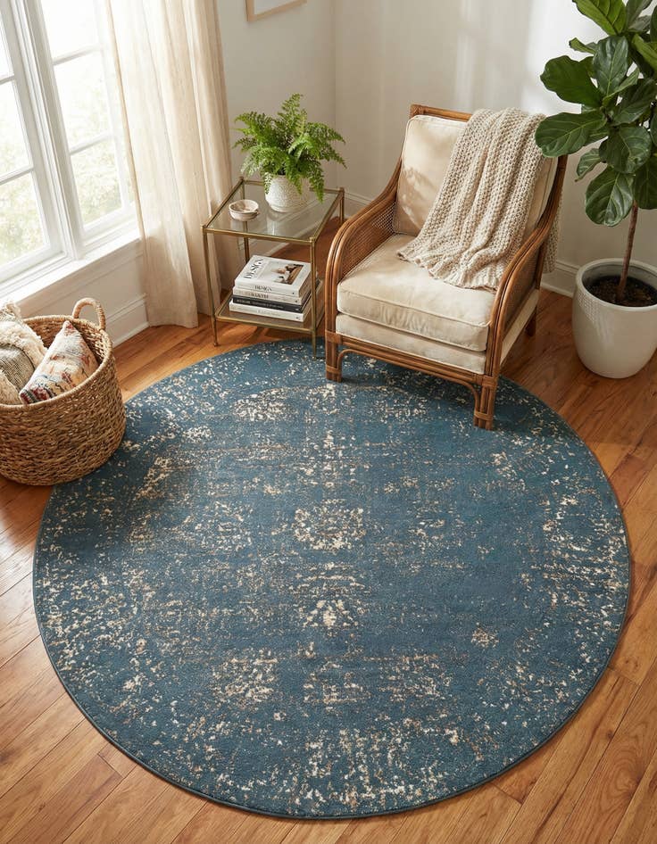 Detail image of 7' x 7' Monte Carlo Round Rug