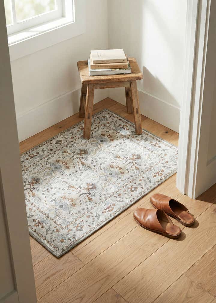 2' x 3' 1 Washable Timeless Rug