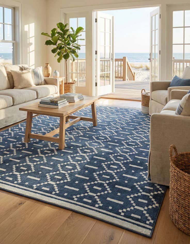 Detail image of 7' 10 x 10' Oslo Rug