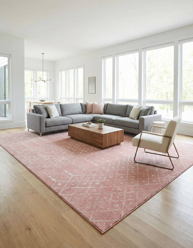 Detail image of 10' x 13' Paxon Trellis Rug