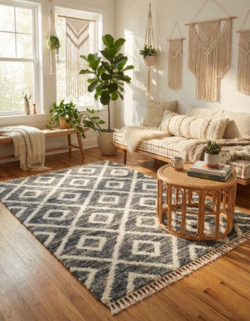 8' x 10' Athena Shag Rug