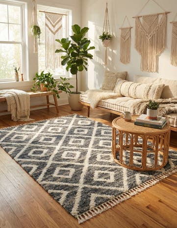 8' x 10' Athena Shag Rug