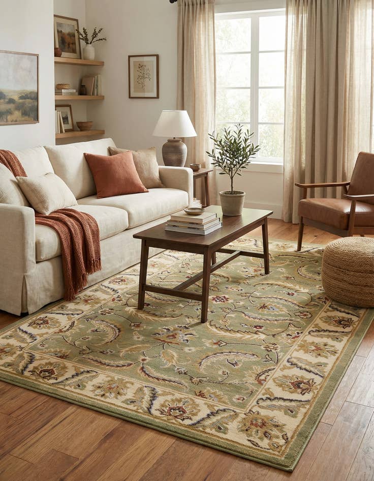 Detail image of 5' 3 x 8' Aditi Rug