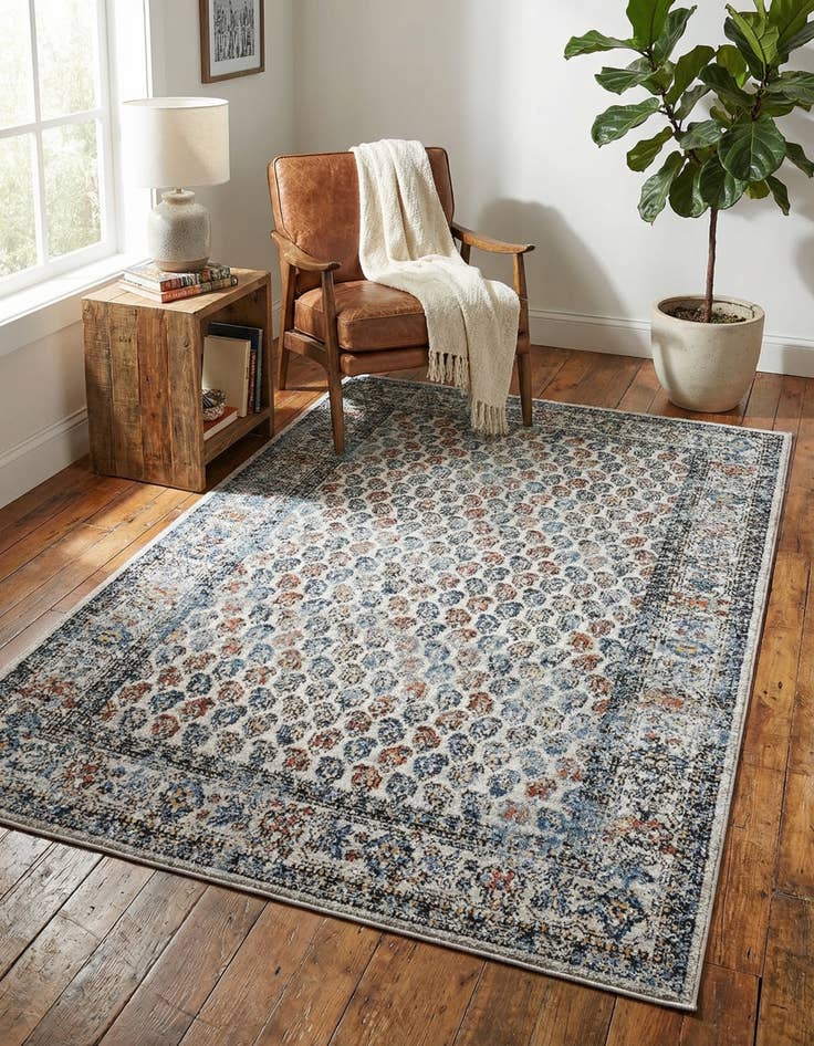 Detail image of 5' 3 x 8' Aramis Rug