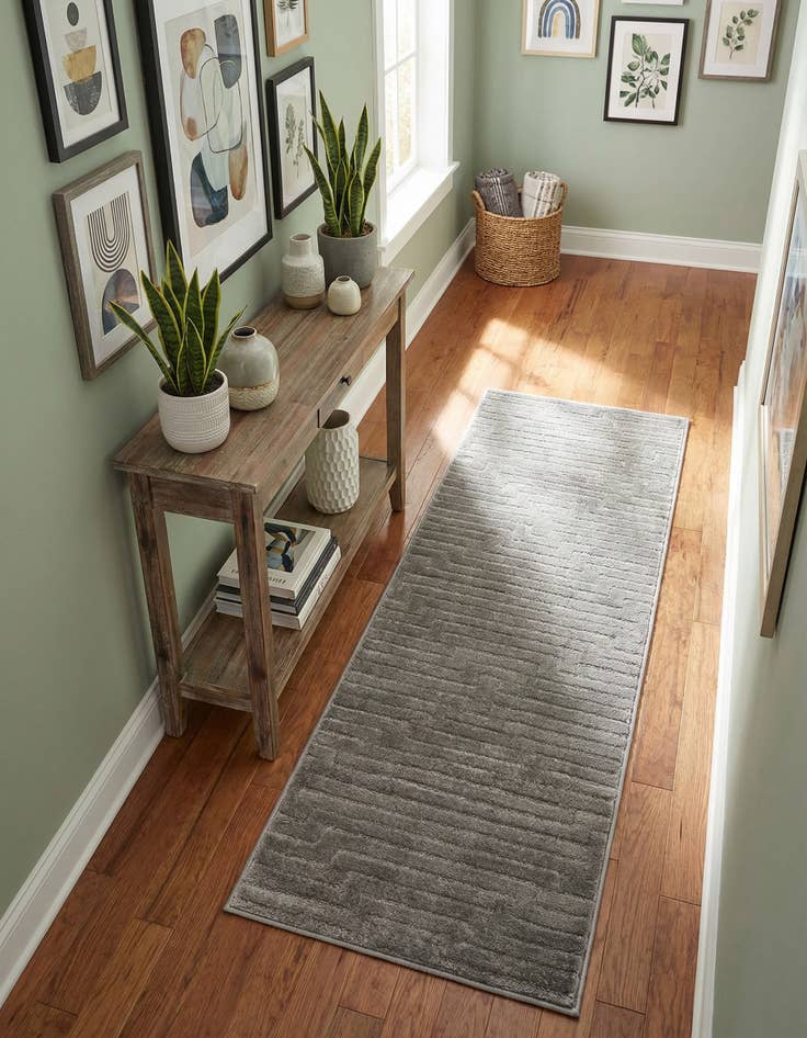 Detail image of 2' x 6' Vogue Geo Runner Rug