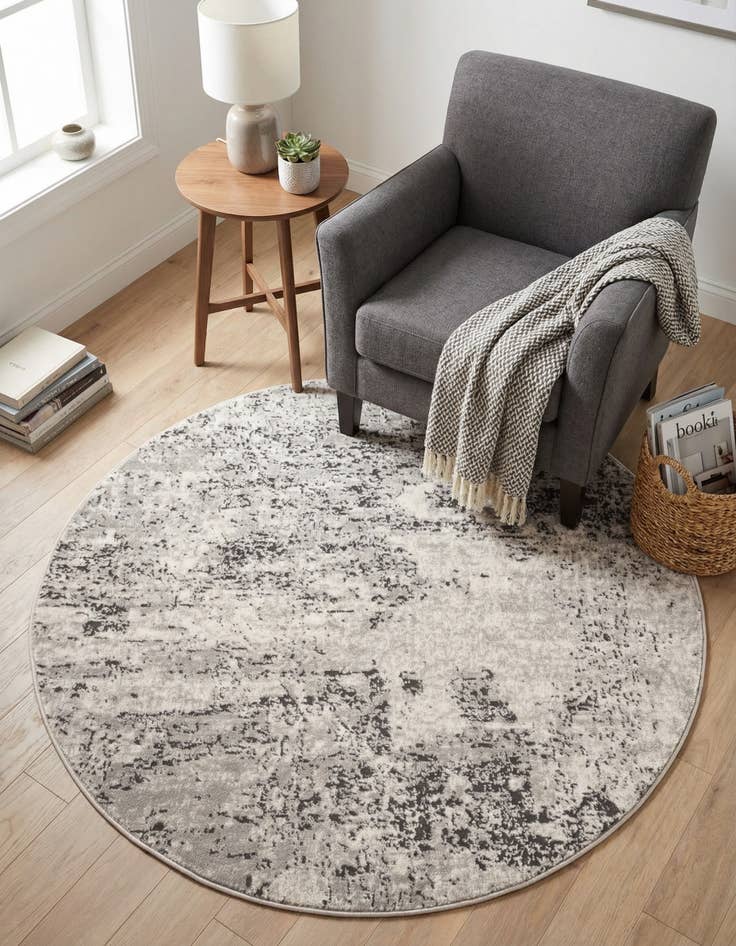 Detail image of 4' x 4' Leipzig Round Rug