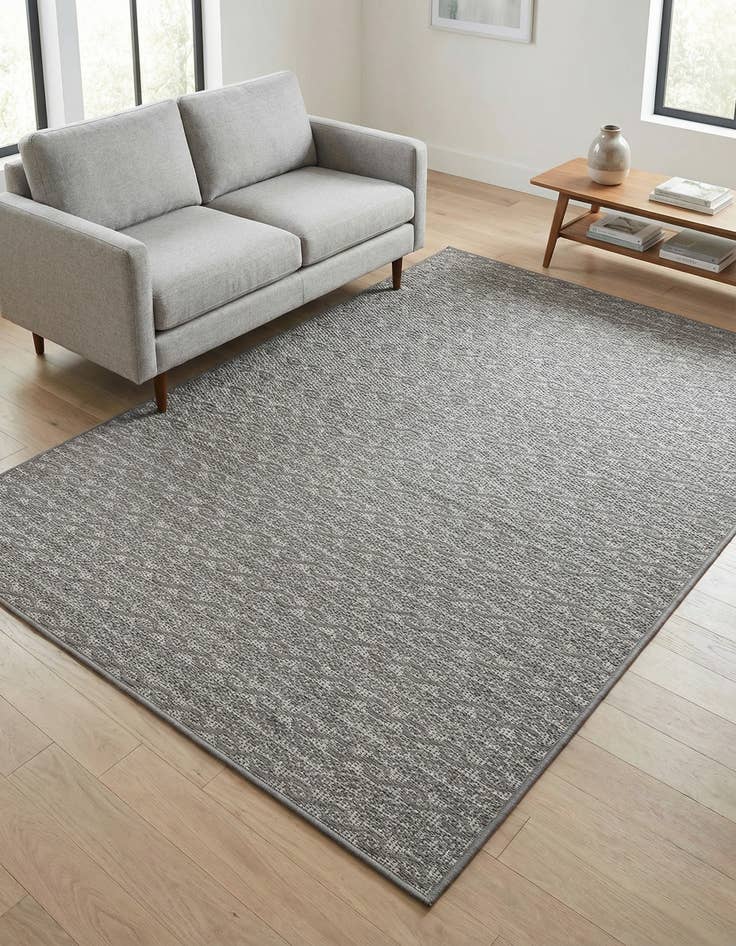 Detail image of 5' 3 x 8' Washable Modern Indoor / Outdoor Rug