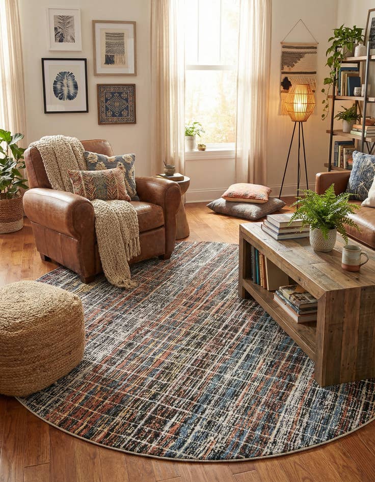 Detail image of 10' x 10' Aramis Round Rug